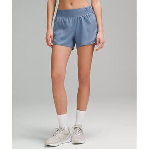 Hotty Hot High Rise Short 4" - Oasis Blue